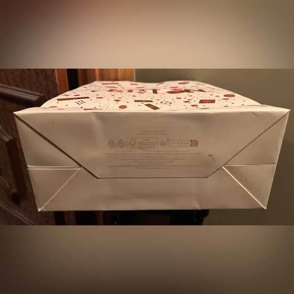 Authentic Louis Vuitton Holiday  14”x9.75”x4.25” Paper Shopping Christmas Bag - Picture 2 of 6